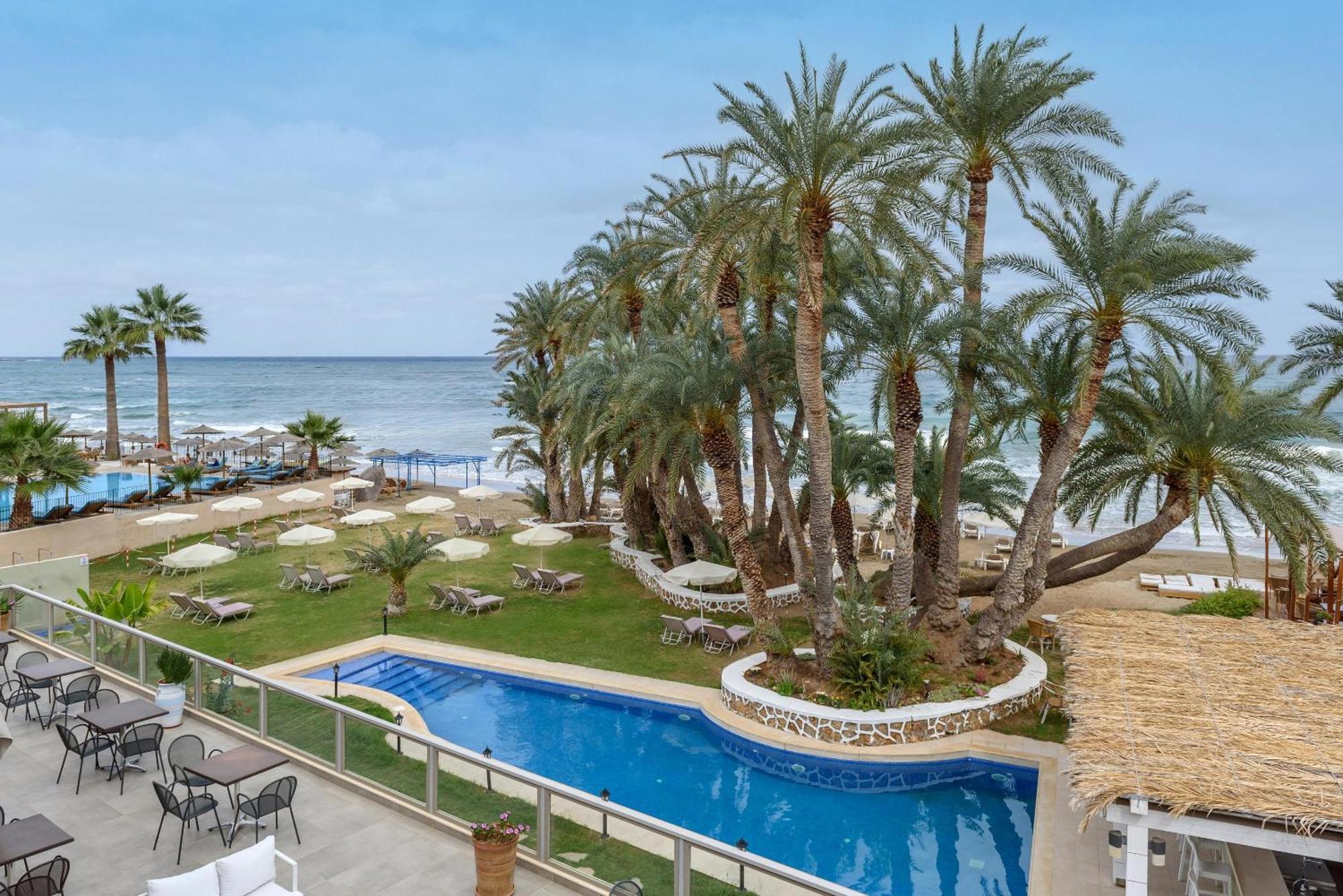 Zeus Hotels Palm Beach Stalida Exterior foto